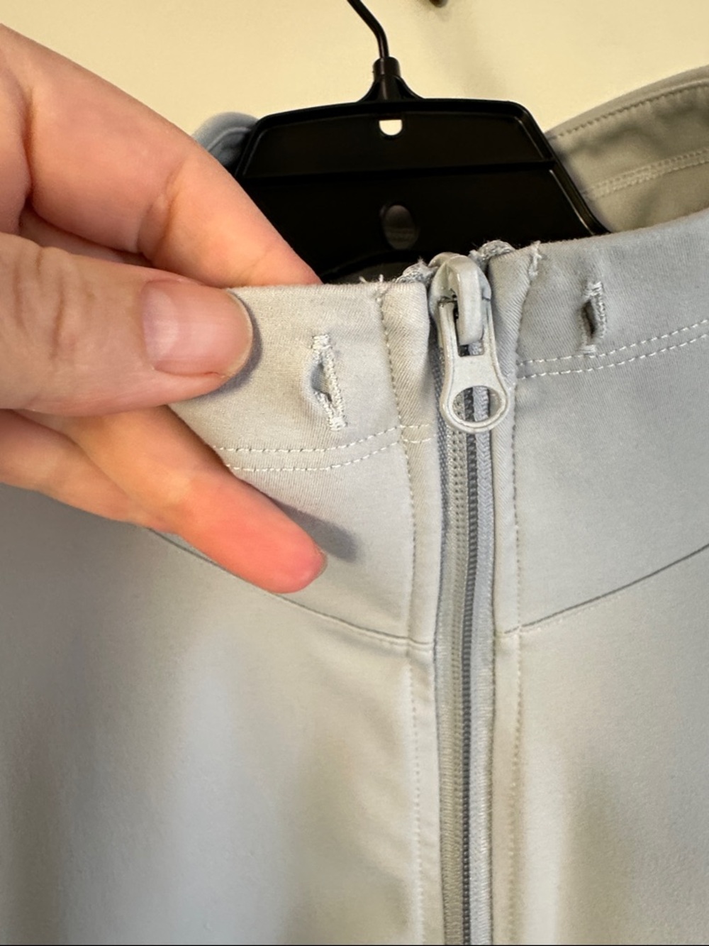 Ebb & Flow Light Gray Women's Track Jacket with Front Pockets - Picture 5 of 6